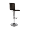 Taburete de bar lounge SURF ALTO color chocolate