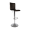 Taburete de bar lounge SURF ALTO color chocolate