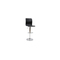 Taburete de bar lounge SURF ALTO color negro (lote de dos)