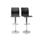 Taburete de bar lounge SURF ALTO color negro (lote de dos)