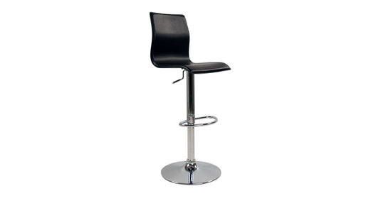 Taburete de bar lounge SURF ALTO color negro image 1