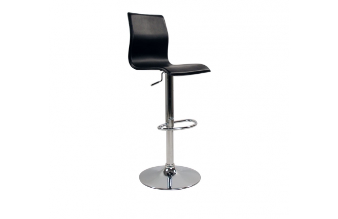 Taburete de bar lounge SURF ALTO color negro