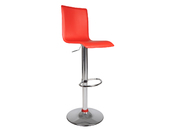 Taburete de bar lounge SURF ALTO color rojo