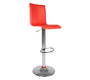Taburete de bar lounge SURF ALTO color rojo