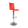 Taburete de bar lounge SURF ALTO color rojo