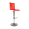 Taburete de bar lounge SURF ALTO color rojo