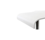 Taburete de bar NEWSURF de color blanco