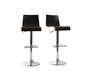 Taburete de bar NewSurf de color negro