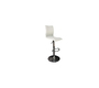 Taburete de bar surf alto color blanco (lote de 2)