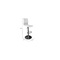 Taburete de bar surf alto color blanco (lote de 2)