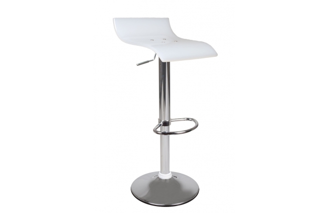 Taburete de bar SURF color blanco