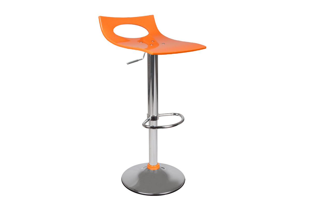 Taburete de bar up to you CALYPSO color naranja