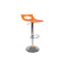 Taburete de bar up to you CALYPSO color naranja