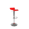 Taburete de bar VEGA bicolor rojo y blanco
