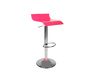 Taburete de bar VEGA bicolor rosa y blanco