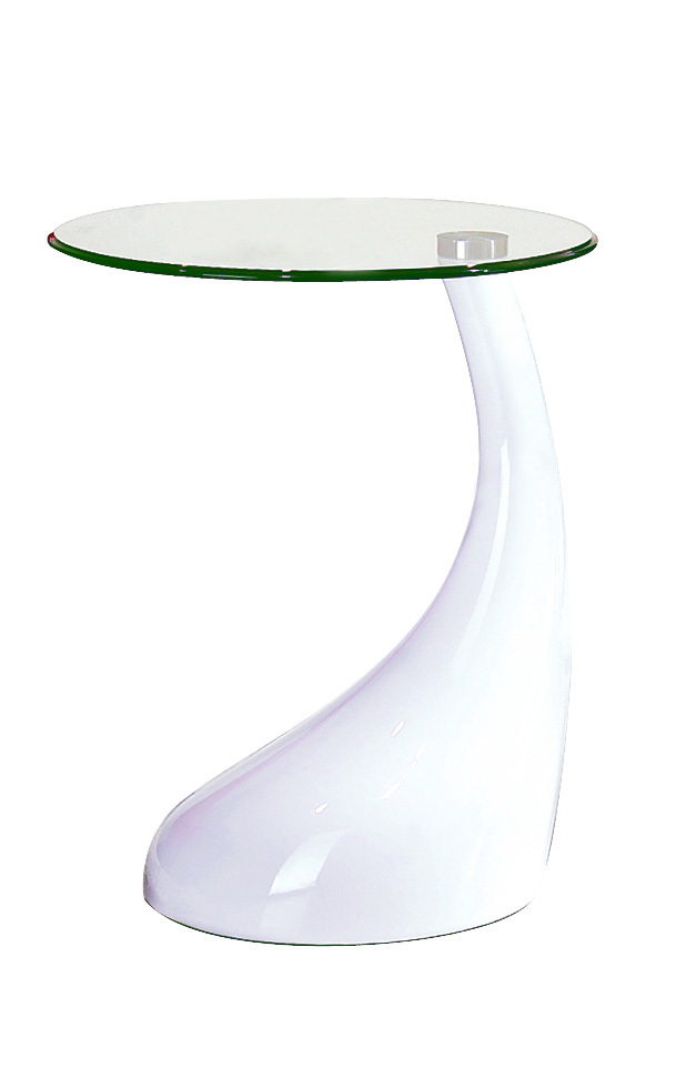 Velador de dise&ntilde;o COURBELLA � color blanco