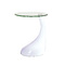 Velador de dise&ntilde;o COURBELLA � color blanco