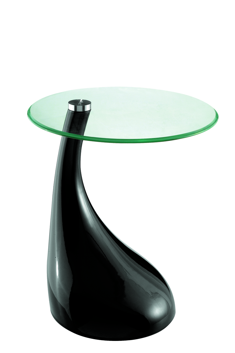 Velador de dise&ntilde;o COURBELLA � color negro