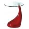 Velador de dise&ntilde;o COURBELLA � color rojo