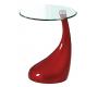 Velador de dise&ntilde;o COURBELLA � color rojo