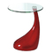 Velador de dise&ntilde;o COURBELLA � color rojo
