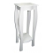 Velador / mesa de rinc&oacute;n LOUISA � color blanco