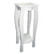 Velador / mesa de rinc&oacute;n LOUISA � color blanco
