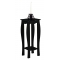 Velador / mesa de rinc&oacute;n LOUISA � color negro