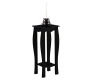 Velador / mesa de rinc&oacute;n LOUISA � color negro