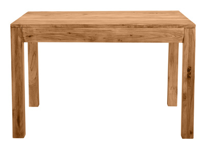Mesa de comedor extensible en acacia maciza L120-210 cm BALTO