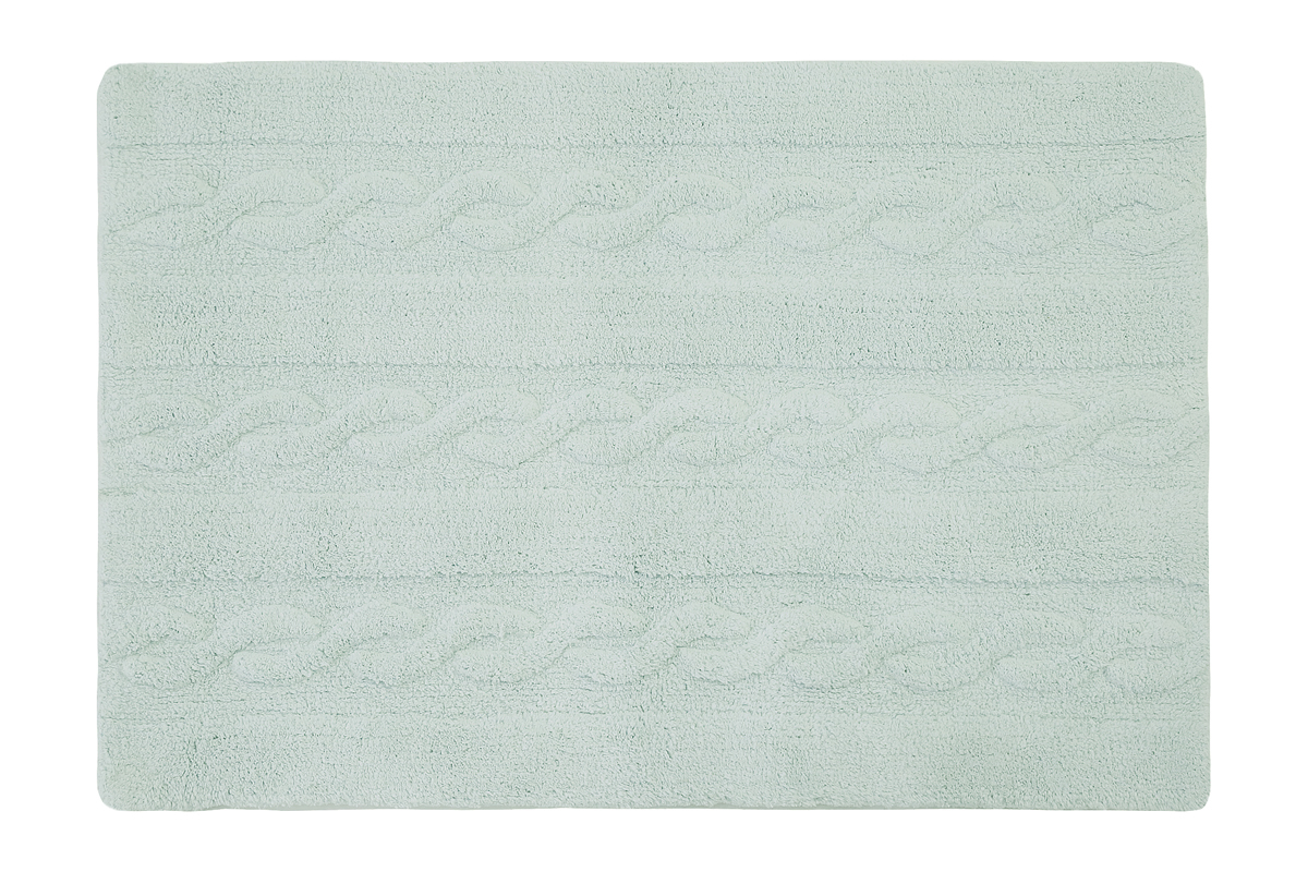 Alfombra algodn 120x160cm menta INES