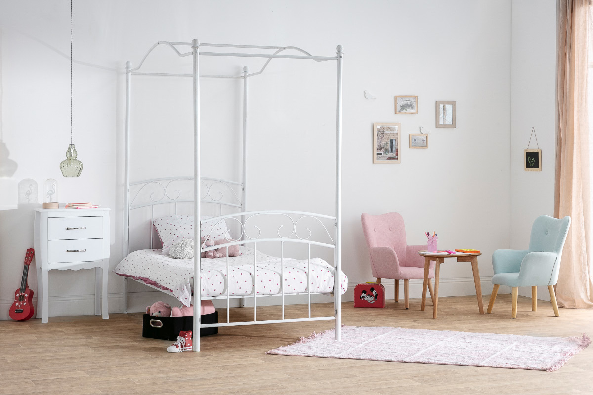 Alfombra algod�n 120x160cm rosa ALISHIA