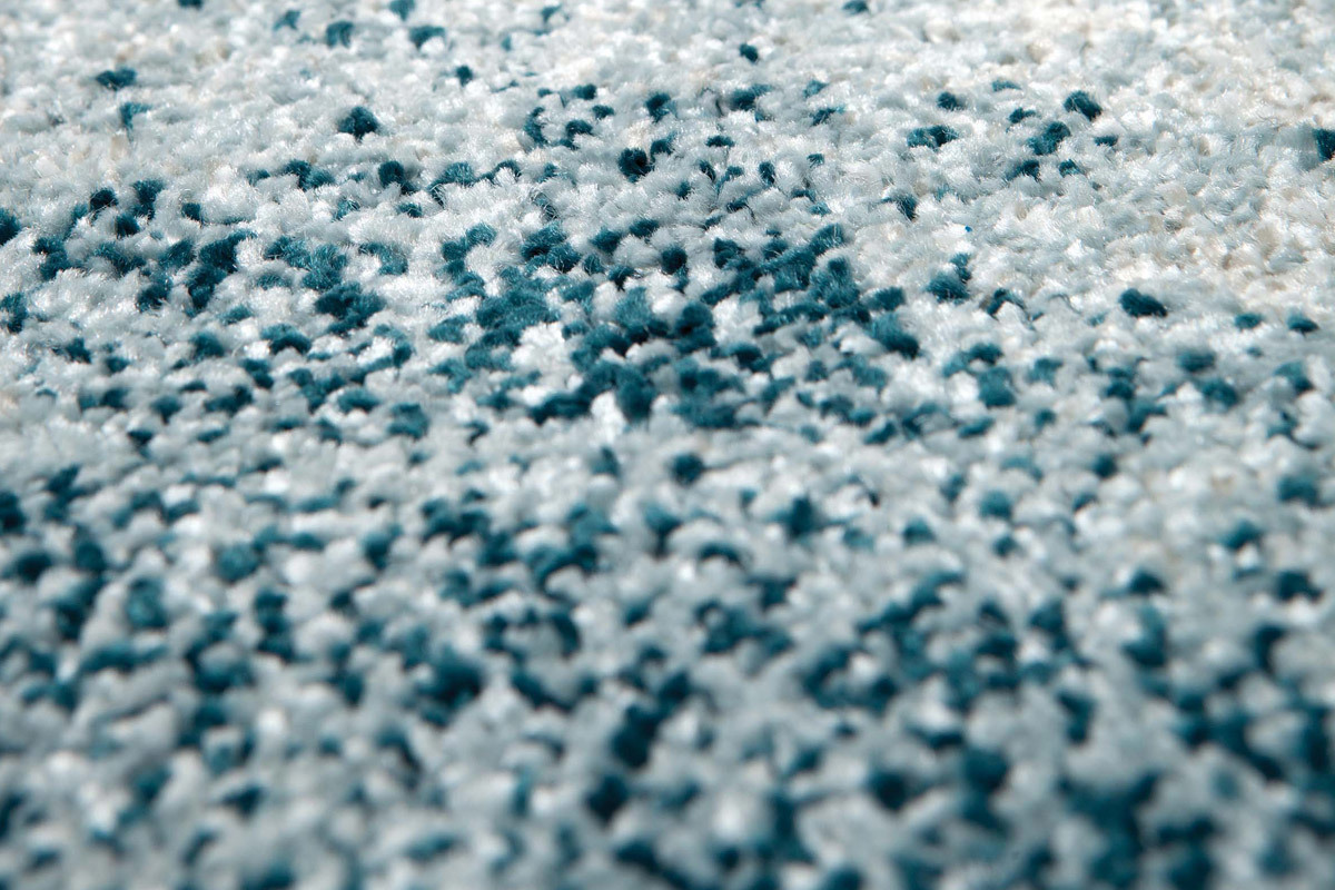 Alfombra azul en polipropileno 160x230 cm CHLOE