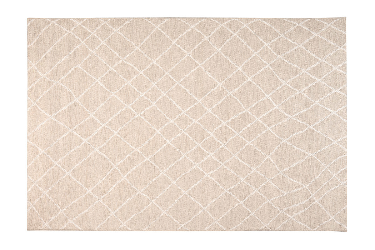 Alfombra color natural polipropileno 160x230 FLOW