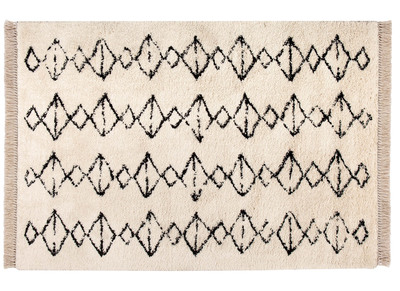 Alfombra con motivo de rombos 160 x 230 cm ZITOUN