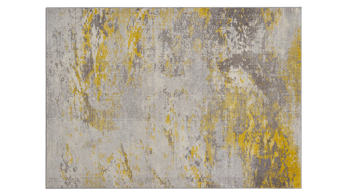Alfombra crudo y amarillo 160 x 230 cm CAPS