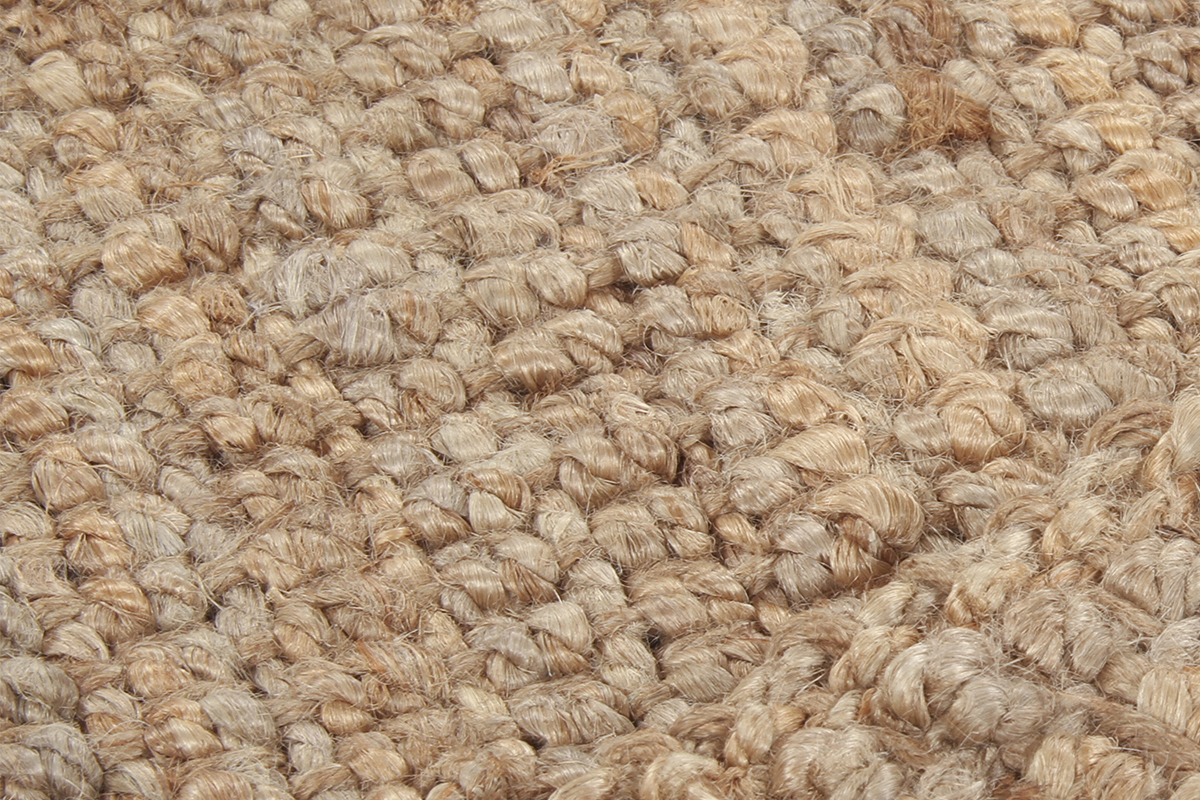 Alfombra de cama de yute natural 60נ120 cm NOOR