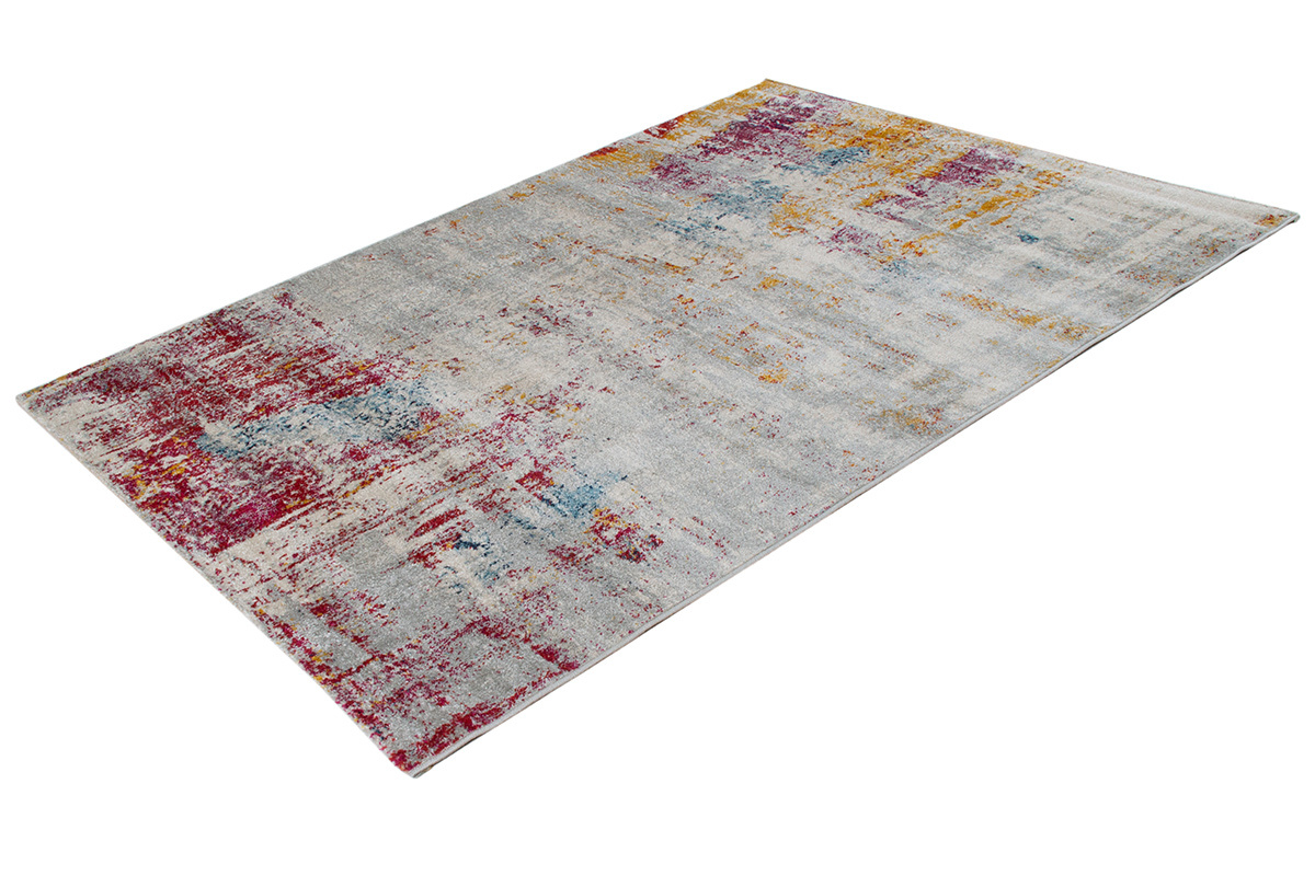 Alfombra de color crudo y multicolor 160נ230cm CAPS