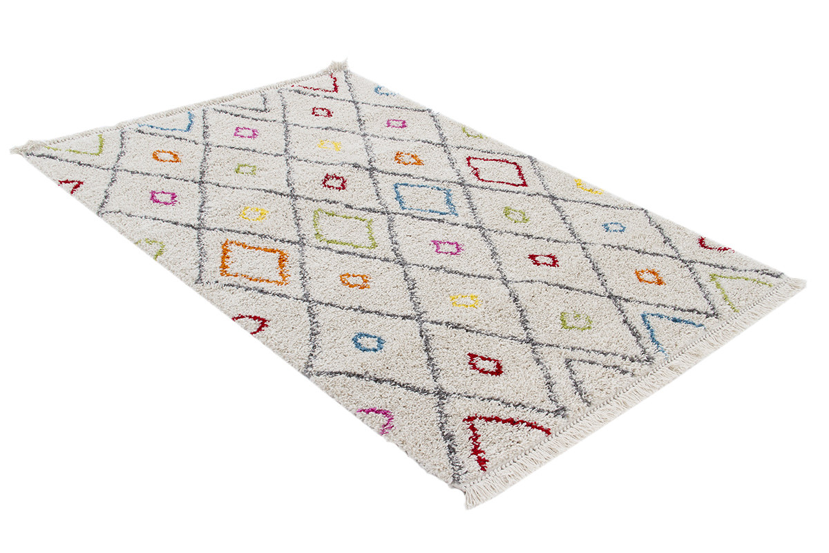 Alfombra de estilo bereber multicolor 160נ230cm ULAP