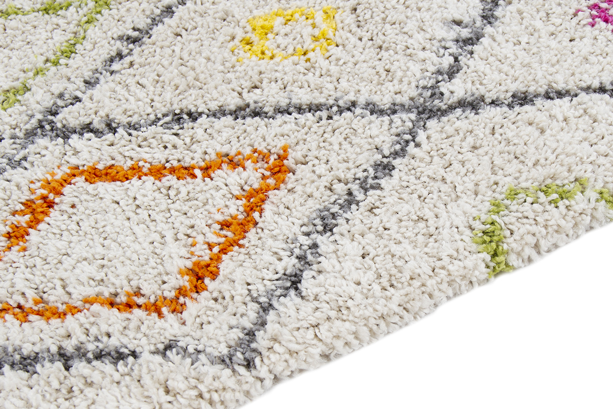 Alfombra de estilo bereber multicolor 160נ230cm ULAP