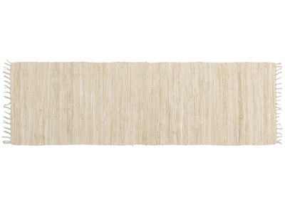 Alfombra de pasillo color topo 60 × 200 cm AUBAGNE