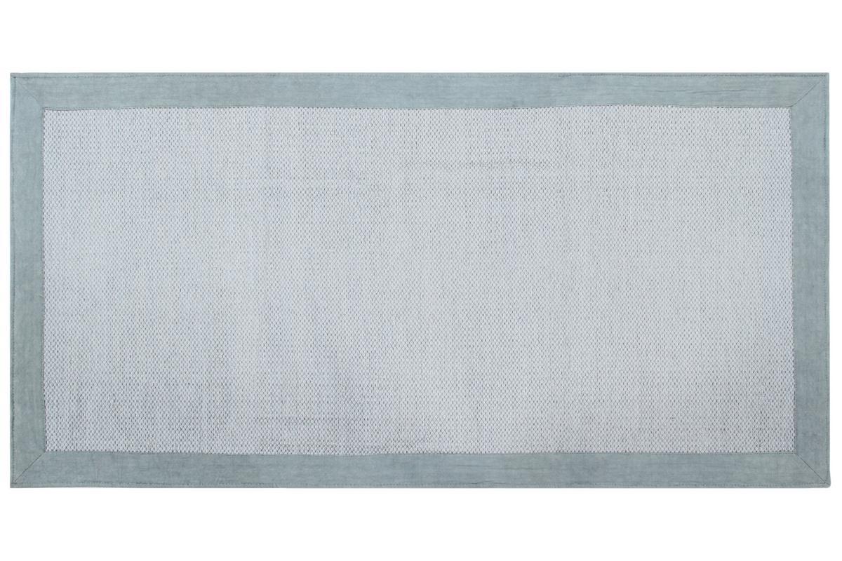Alfombra de pasillo de algodn azul perla 60נ200cm ASTER