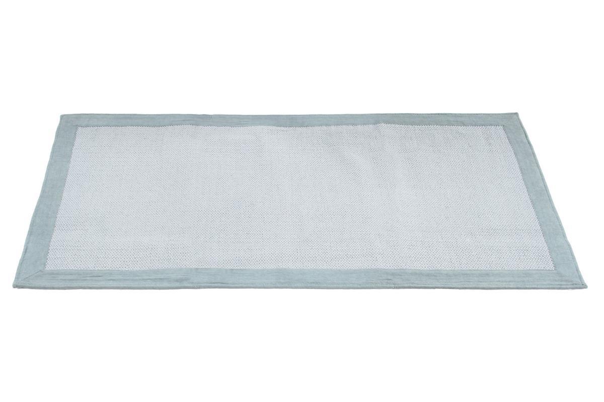 Alfombra de pasillo de algodn azul perla 60נ200cm ASTER