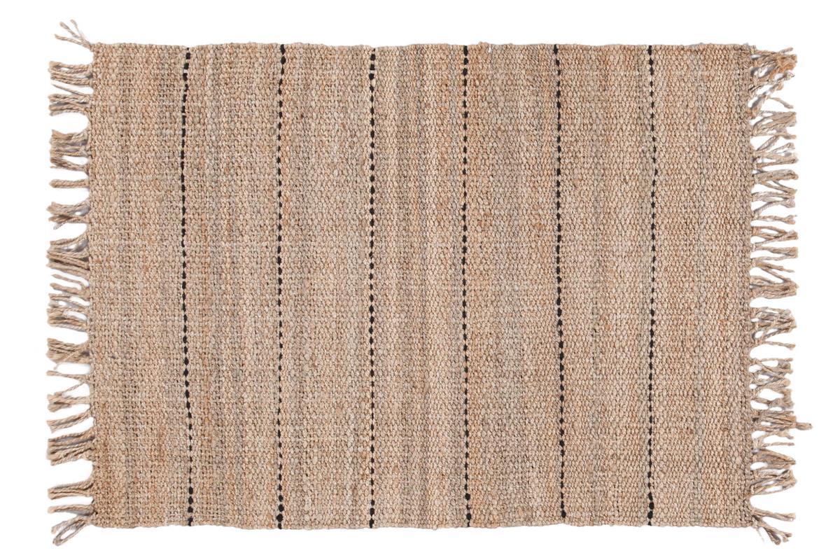 Alfombra de yute natural tejida a mano 170נ230cm CASTAVI