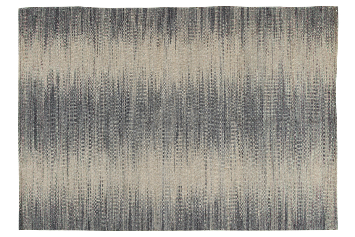 Alfombra en lana gris 160 x 230 cm IKAT