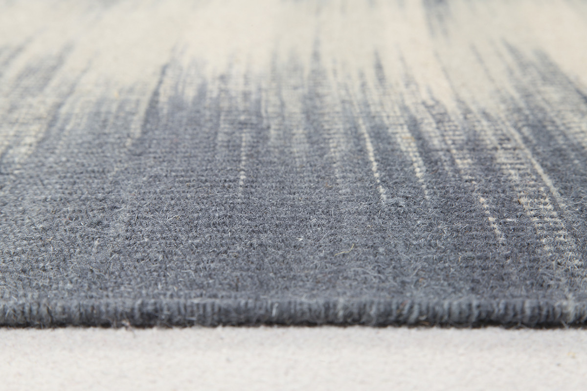Alfombra en lana gris 160 x 230 cm IKAT