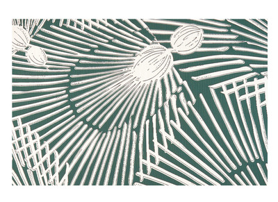 Alfombra esmeralda 120x170cm TROPIC