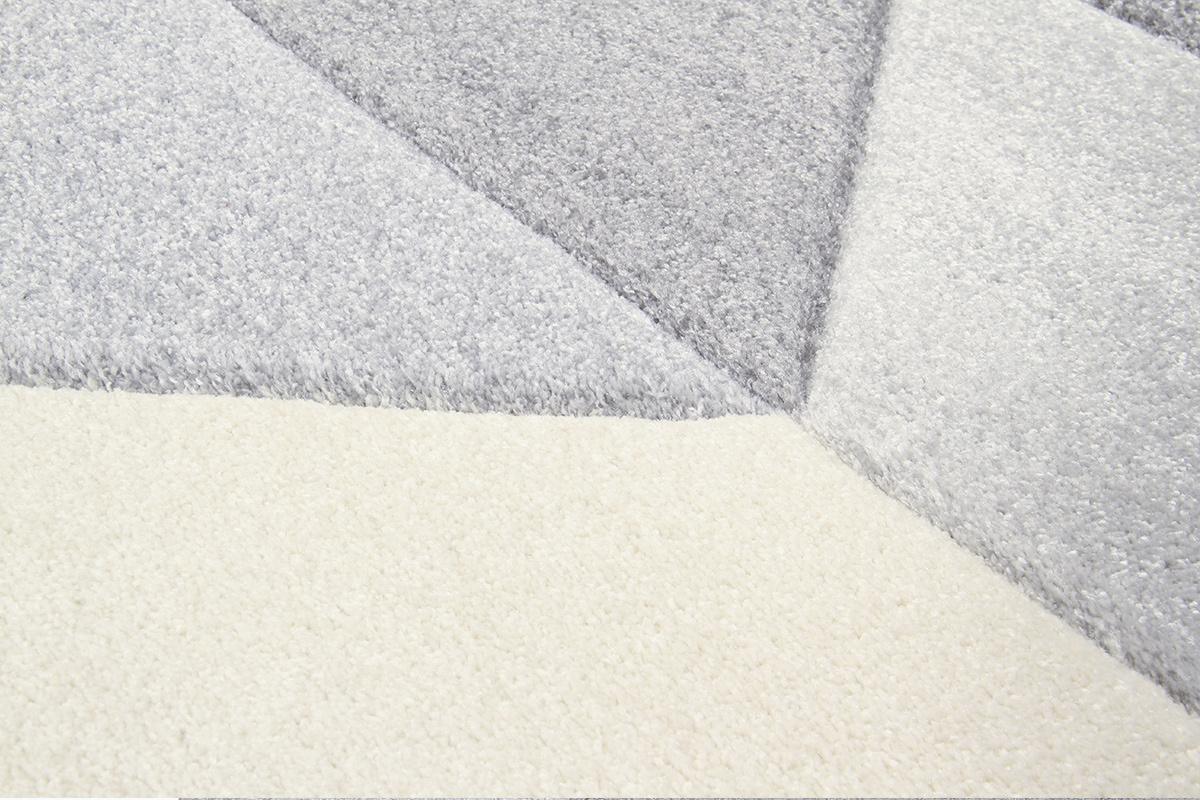 Alfombra gris gris 160 x 230 cm NAVETTE