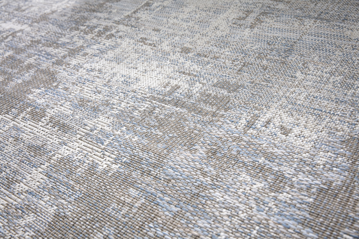 Alfombra gris interior-exterior 120x170 OLIVIER