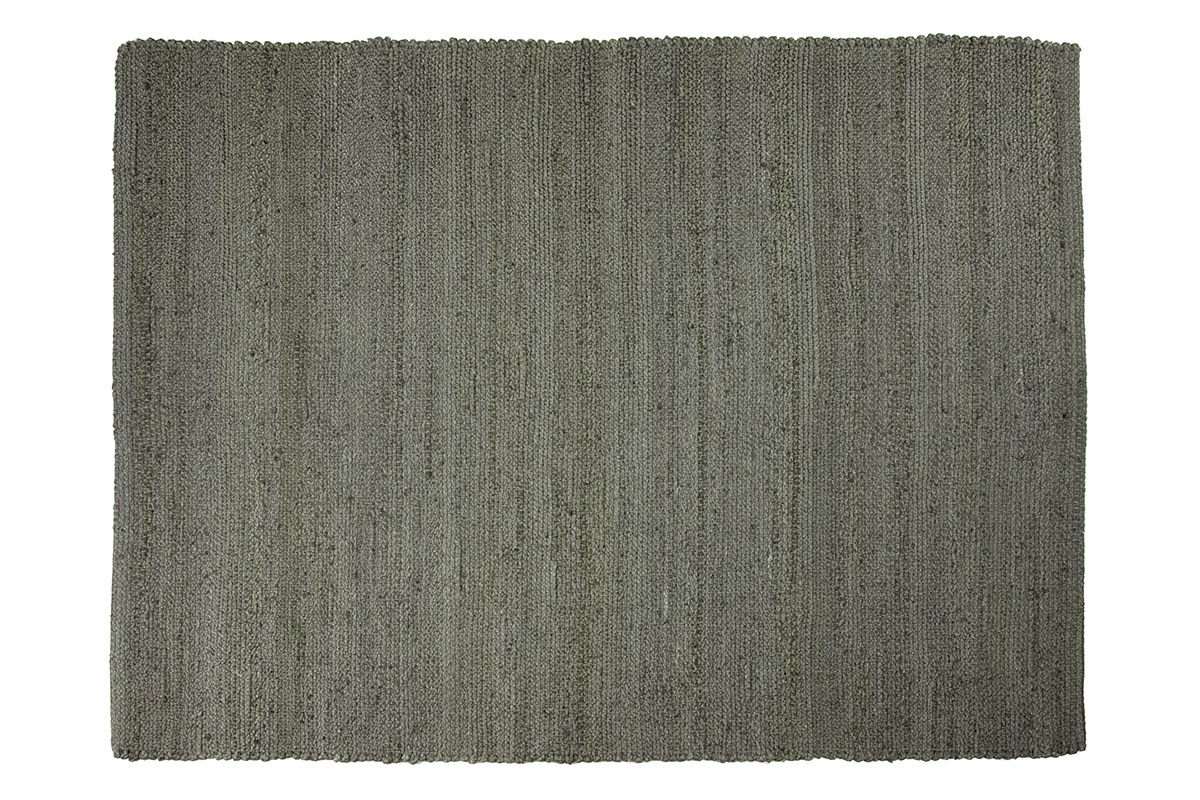 Alfombra gris yute 200x300cm GUNNY